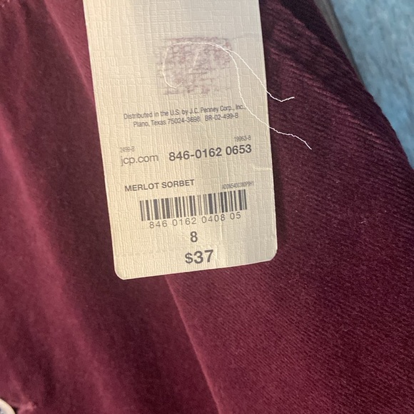 St.Johns bay soft purple button down skirt - Picture 8 of 16